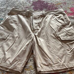 Under Armour Tan Cargo Shorts for Men